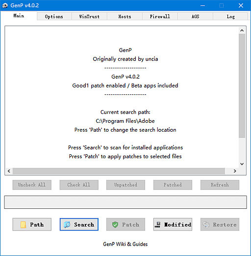 插图1–AdobeGenP(Adobe全家桶系列激活工具) v4.0.4 绿色版–梓帆博客