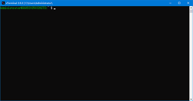 插图1–xTerminal v3.0.3.0 中文绿色版(开源免费命令终端)–梓帆博客